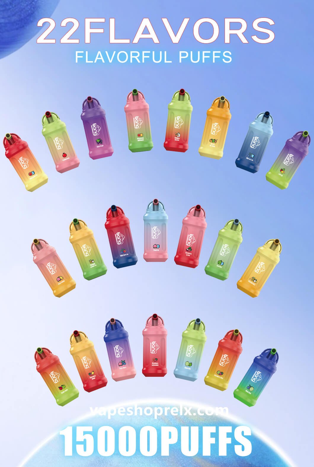 BANG CUP 奶茶杯15000Puffs一次性拋棄式電子煙｜多口味選擇｜全新爆款-1